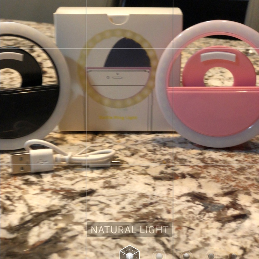Phone ring lights